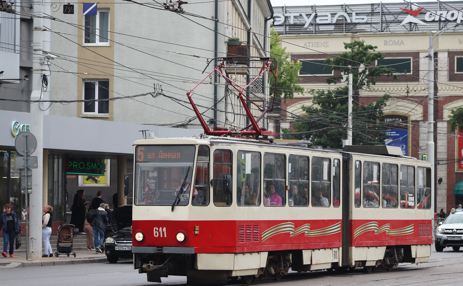 Калининград, Tatra KT4D № 611