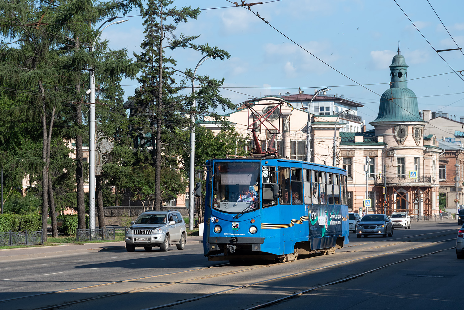 Иркутск, 71-605ТН (КТМ-5М3Р8) № 197