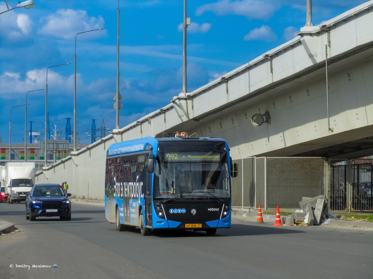 Москва, КАМАЗ-6282 № 400240