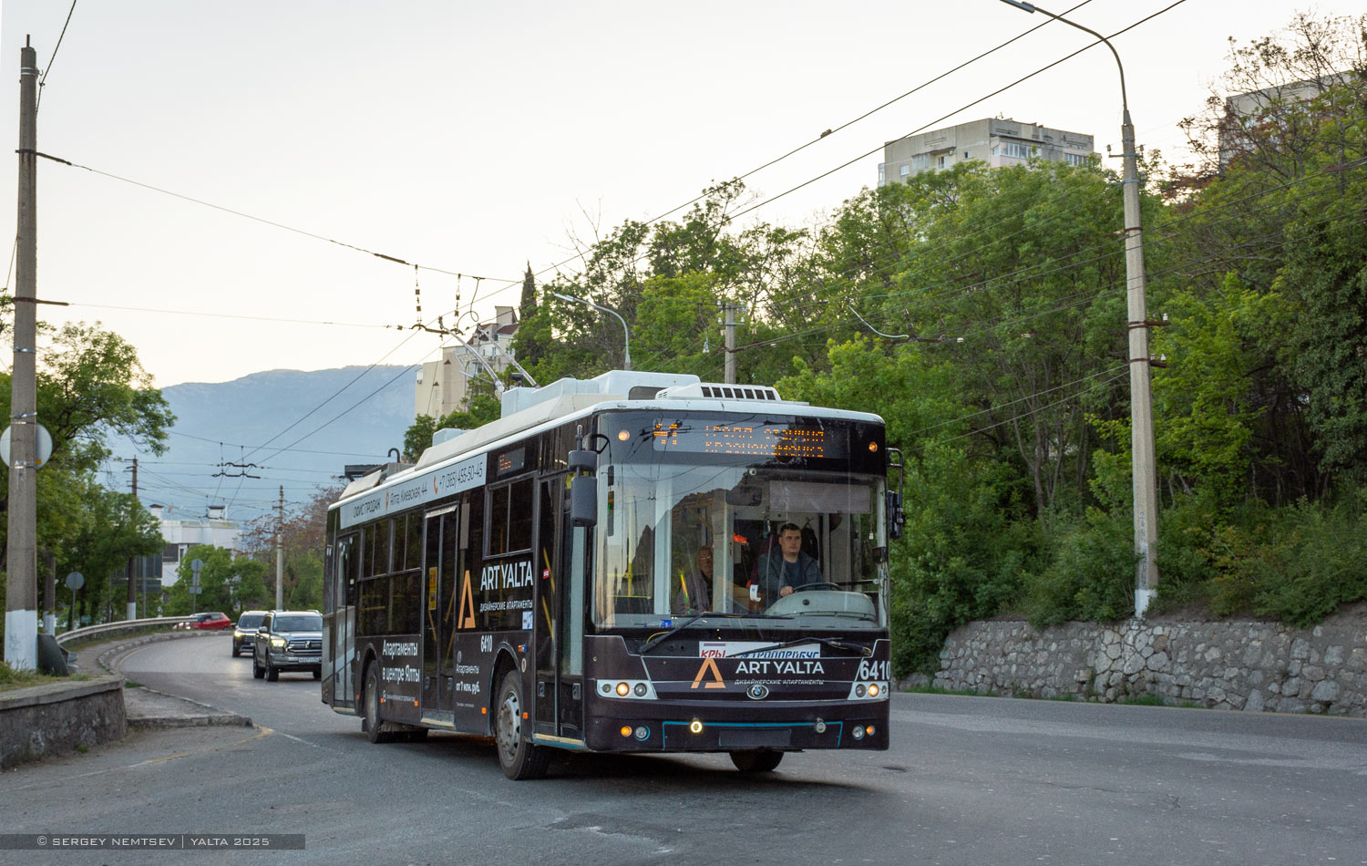 Крымский троллейбус, Богдан Т70115 № 6410