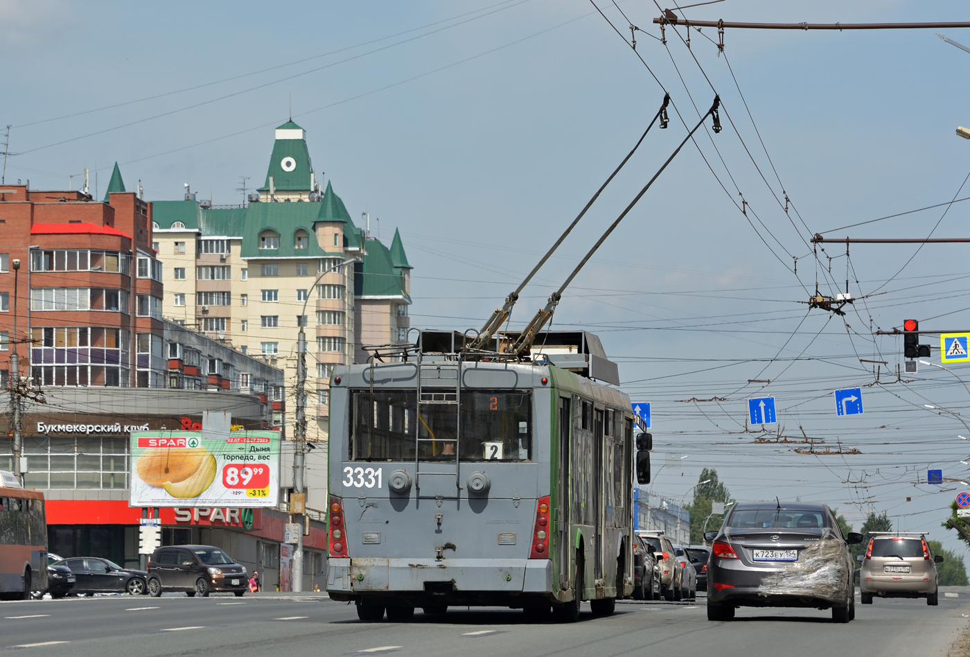 Новосибирск, Тролза-5265.00 «Мегаполис» № 3331