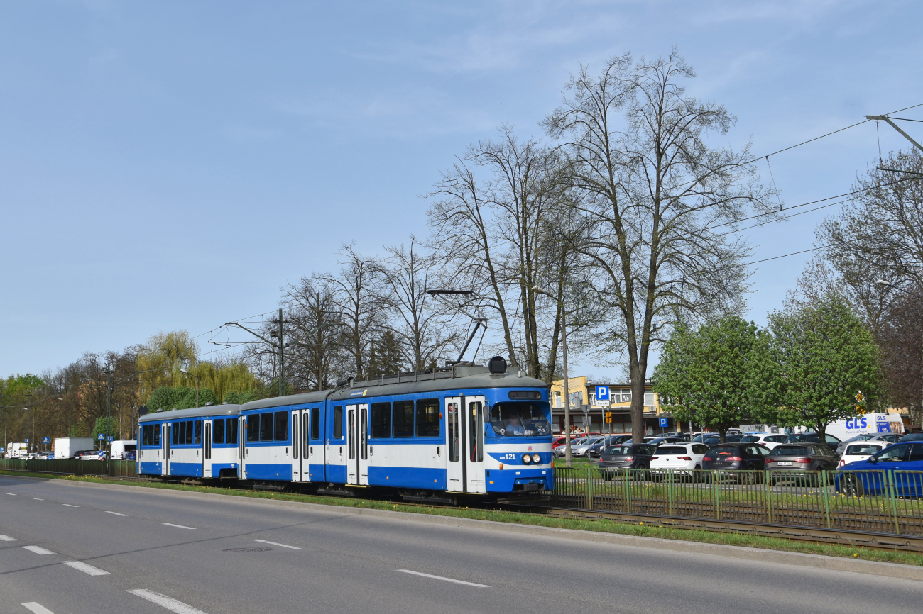 Краков, SGP Type E1 № HW121