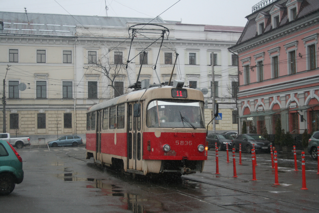 Киев, Tatra T3SUCS № 5835