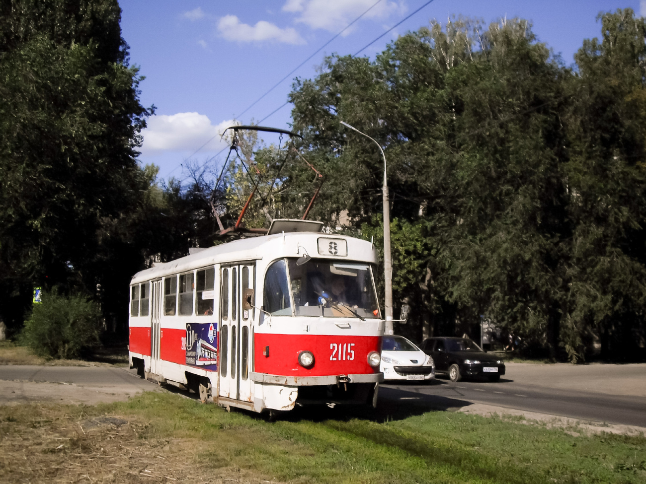 Самара, Tatra T3SU № 2115