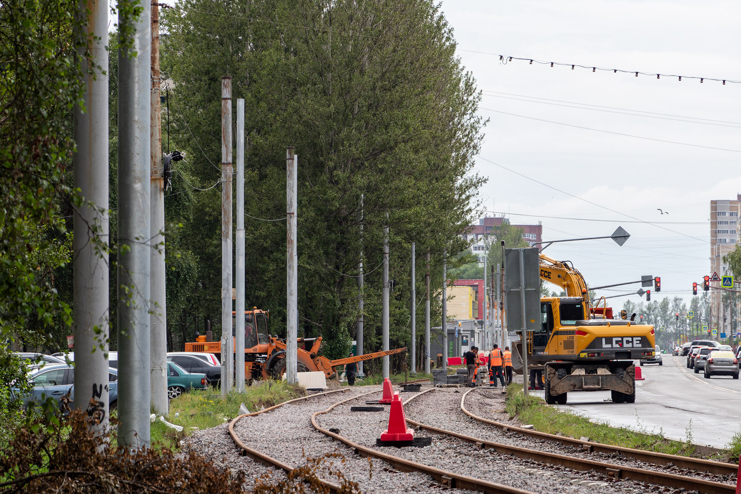 Yaroslavl — Reconstruction of the tram lines under the concession agreement. Stage #2