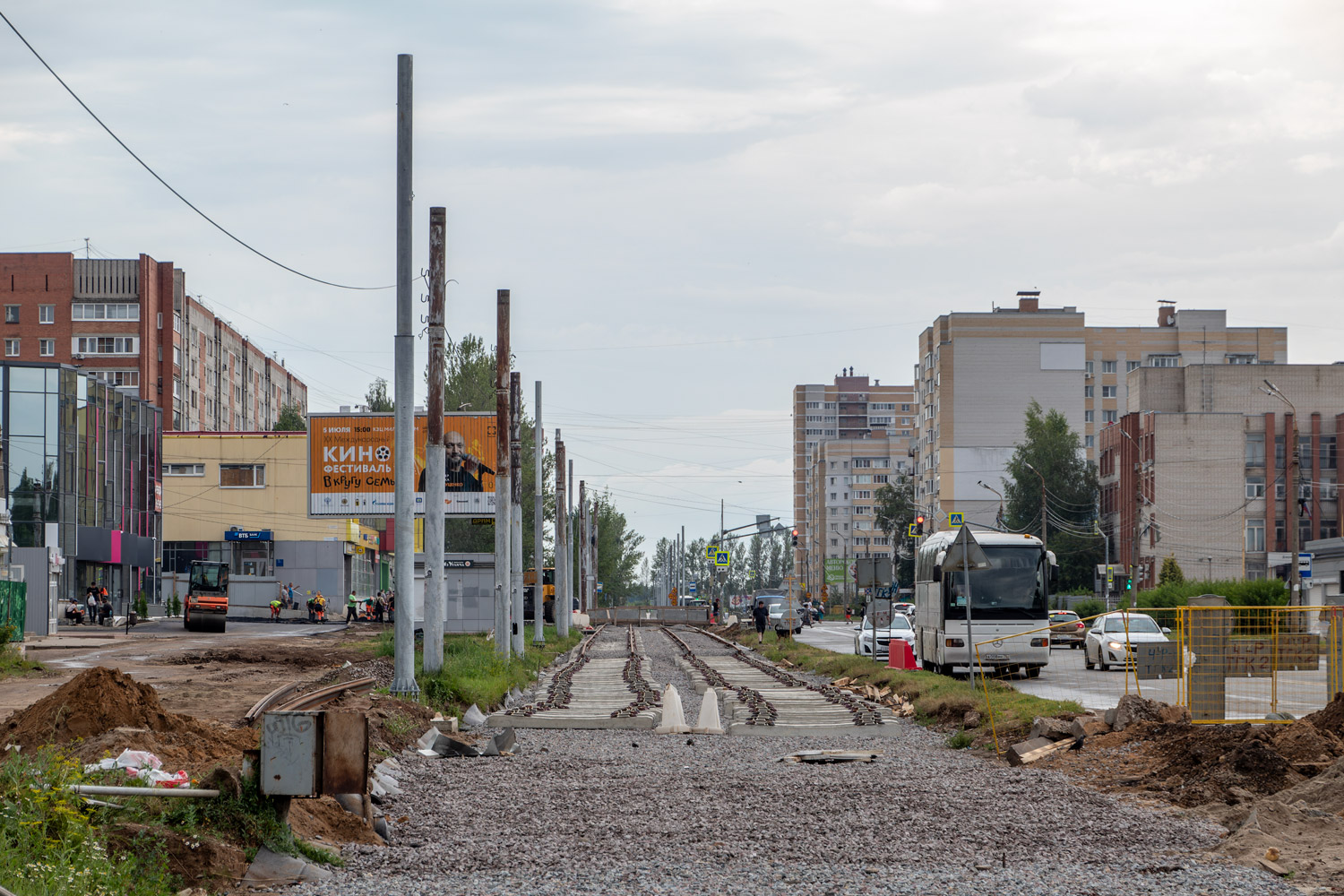 Яраслаўль — Реконструкция трамвайной сети в рамках концессионного соглашения. Этап №2