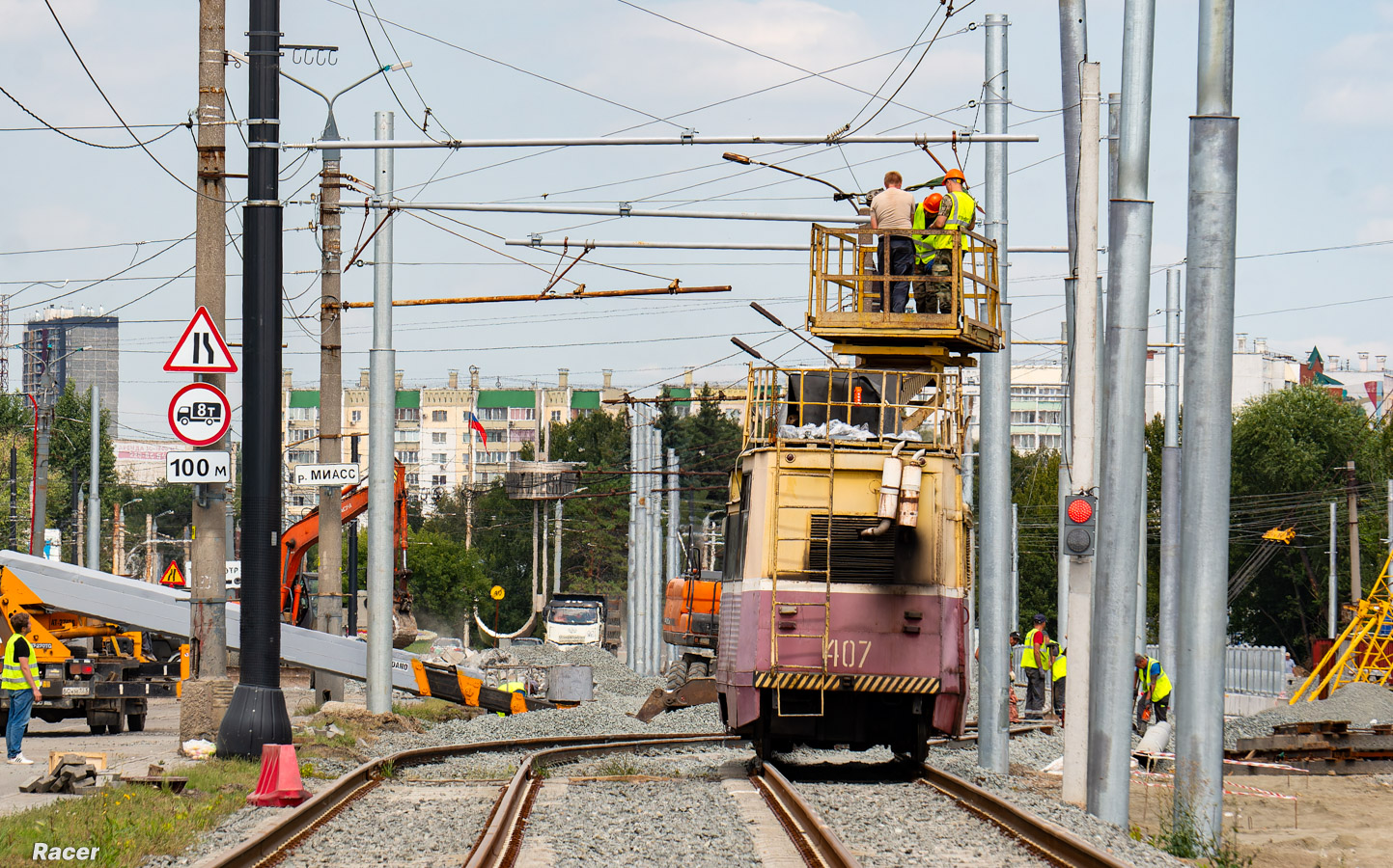 Chelyabinsk, TS-34D Br. 407; Chelyabinsk — Reconstructions