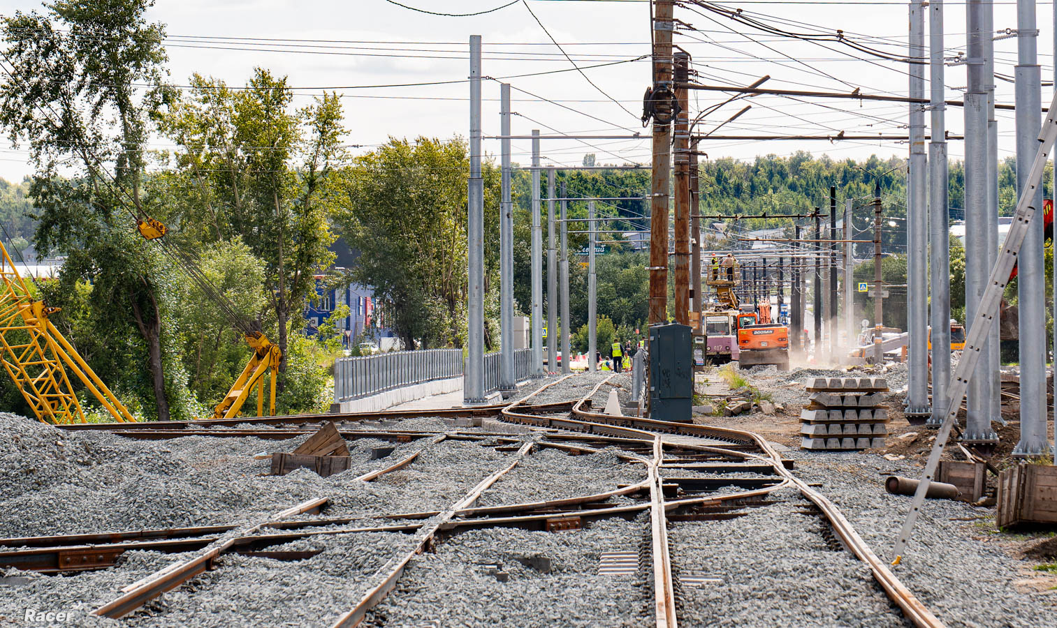 Chelyabinsk — Reconstructions; Chelyabinsk — Tram lines