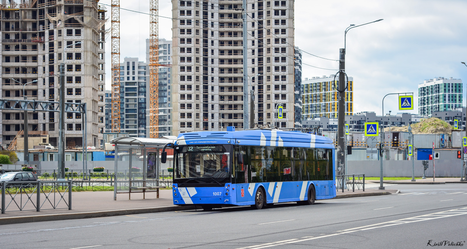 Санкт-Петербург, Тролза-5265.08 «Мегаполис» № 1007