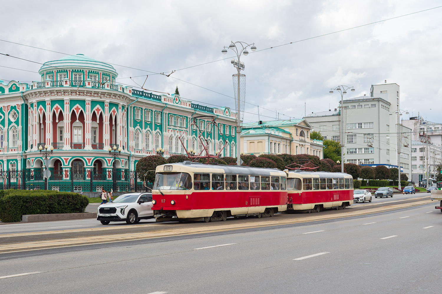 Yekaterinburg, Tatra T3SU (2-door) # 117