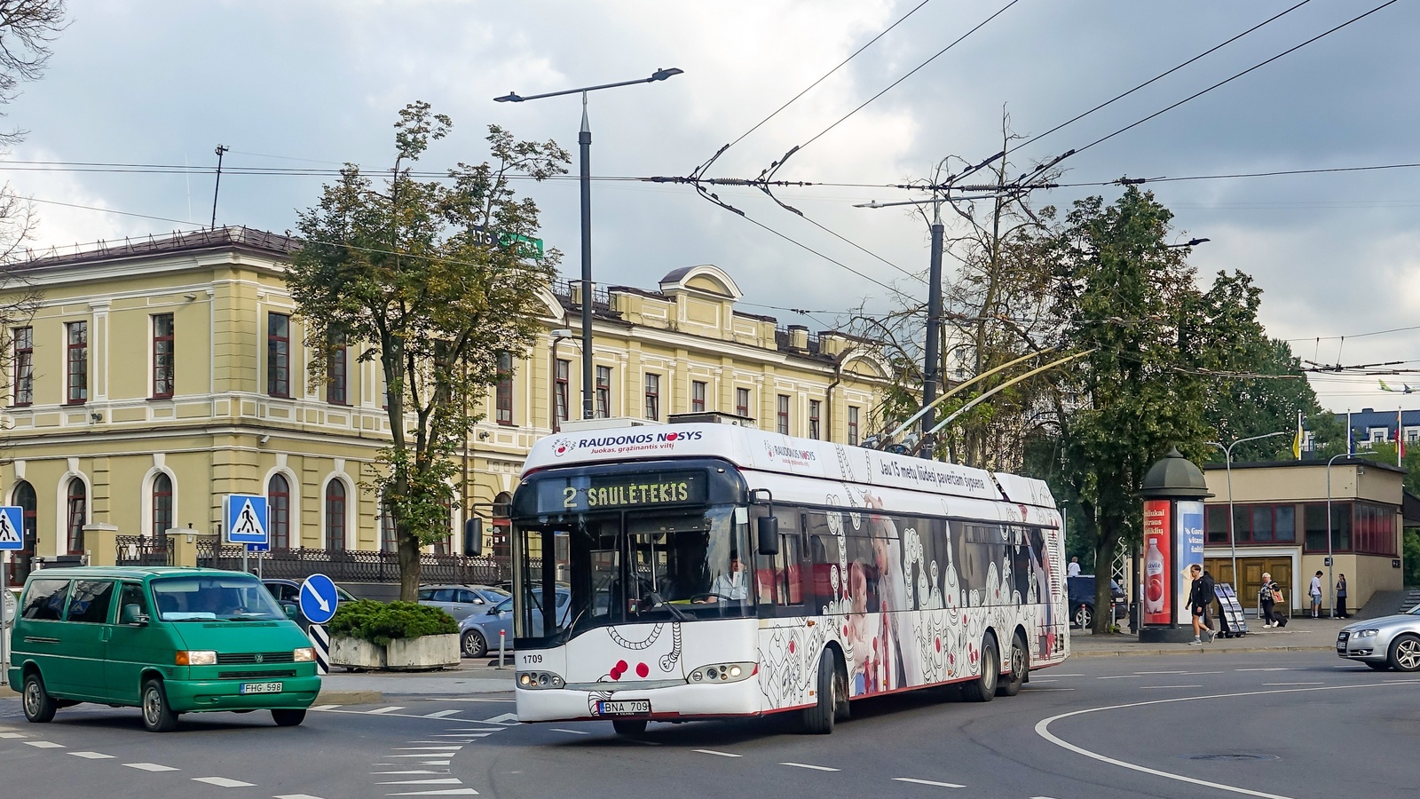 Вильнюс, Solaris Trollino II 15 AC № 1709
