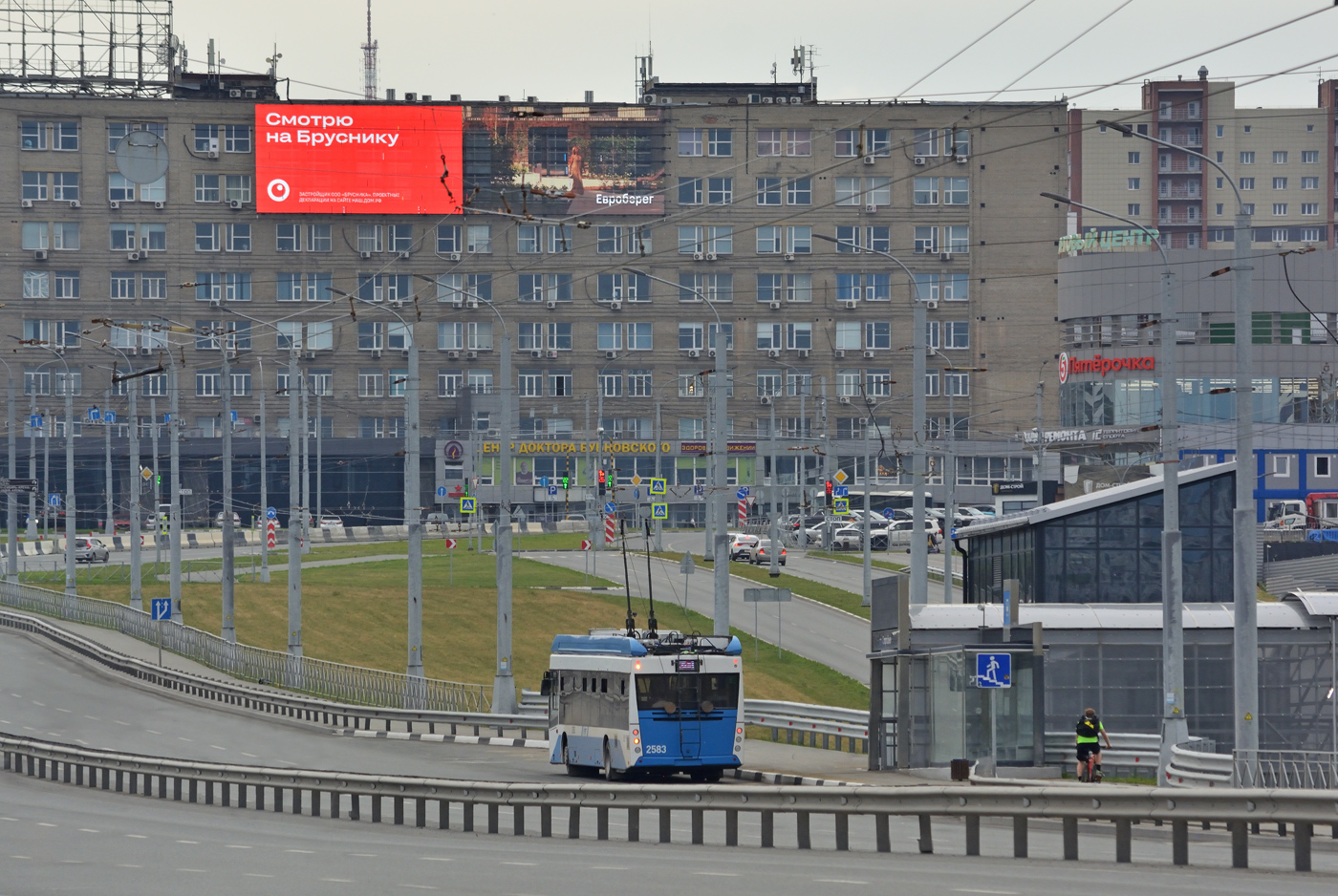 Новосибирск — Троллейбусные линии и конечные