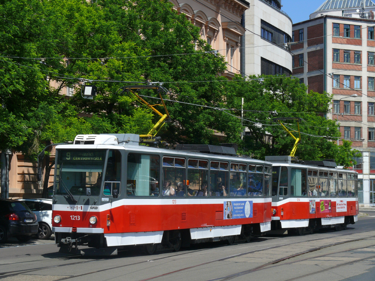 Брно, Tatra T6A5 № 1213