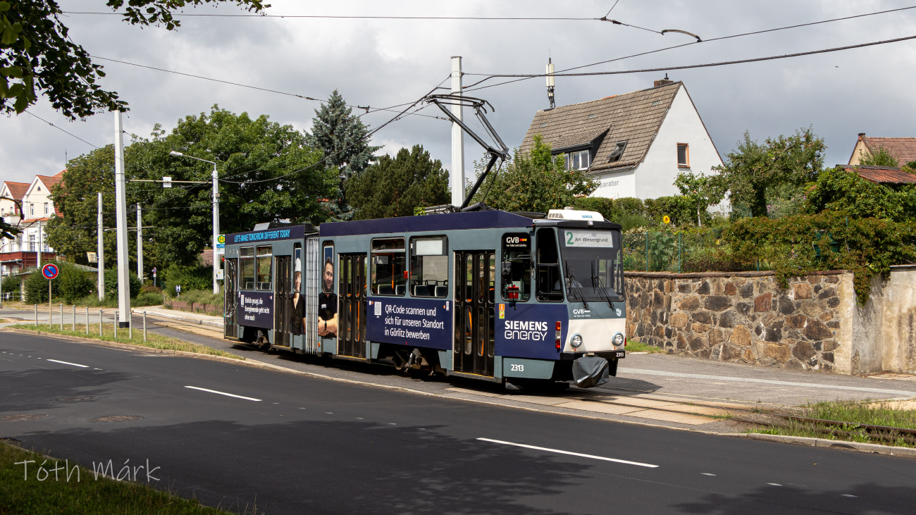 Görlitz, Tatra KT4DC Nr. 2313