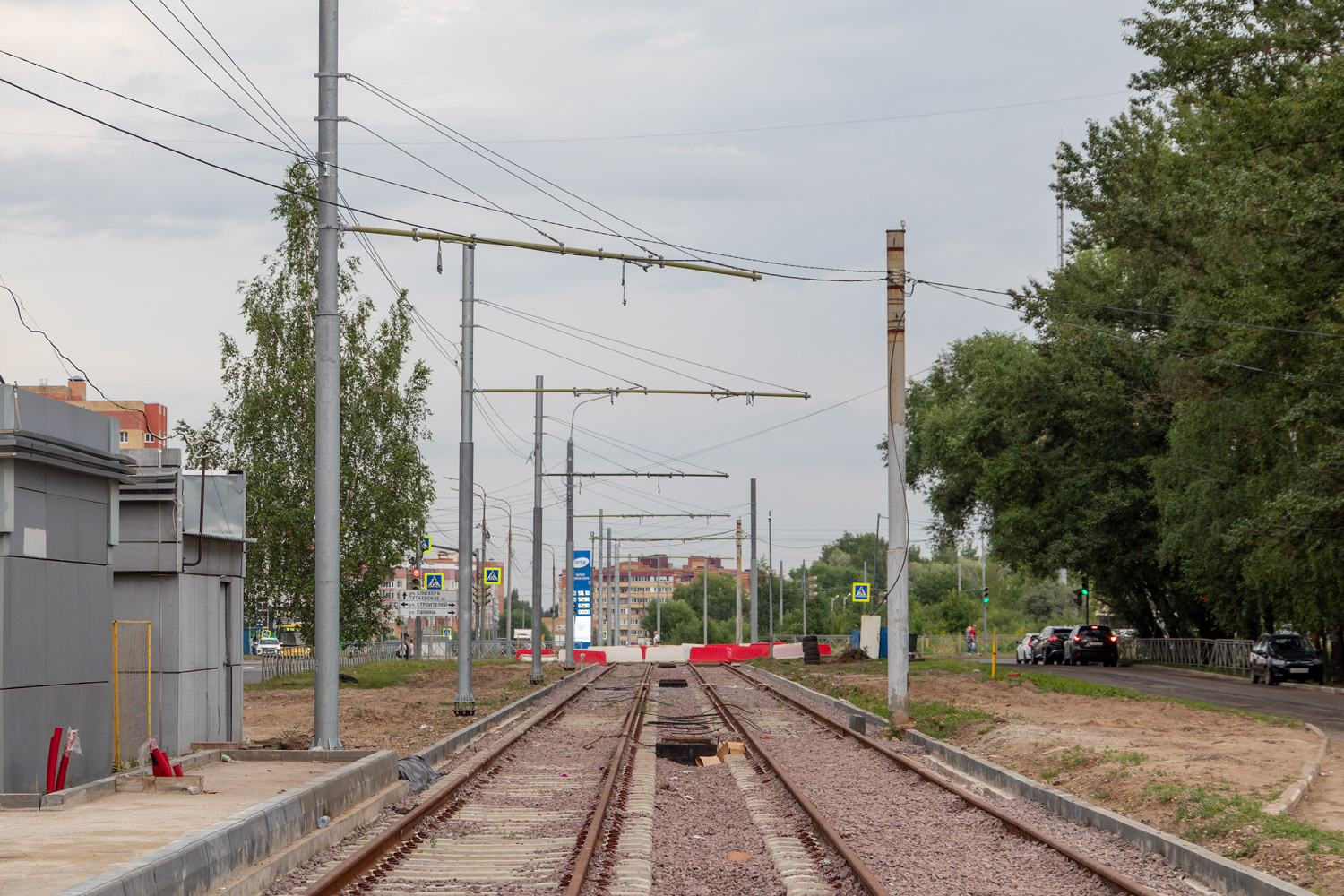 Jaroslavlis — Reconstruction of the tram lines under the concession agreement. Stage #2