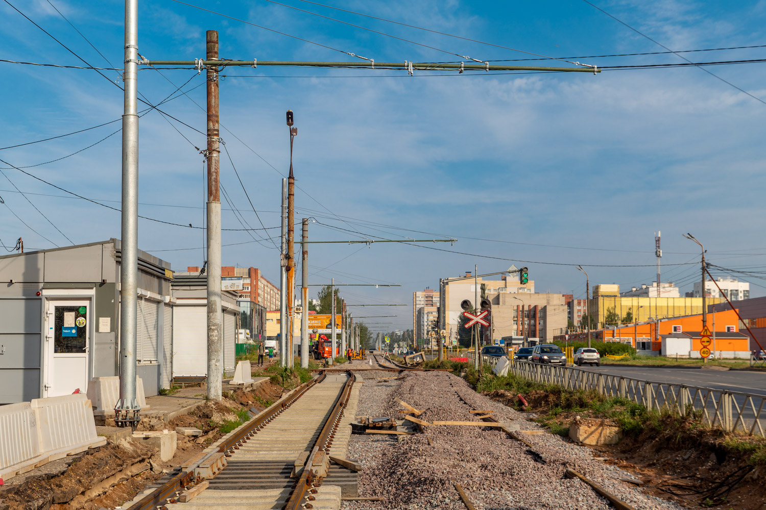 Jaroszlavl — Reconstruction of the tram lines under the concession agreement. Stage #2