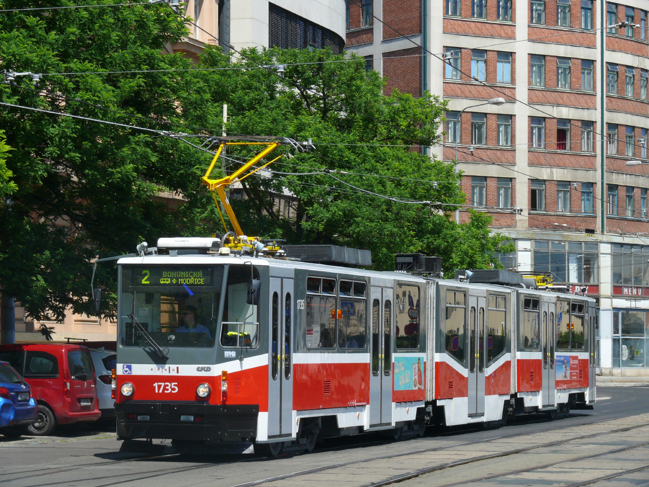 Брно, Tatra KT8D5N № 1735