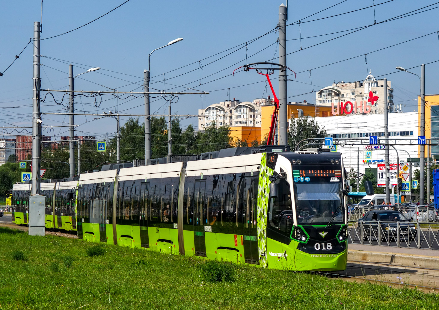 Санкт-Петербург, Stadler B85600M № 018