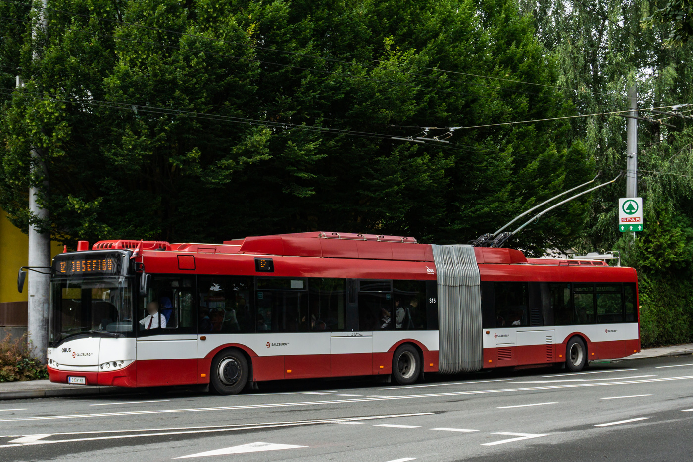 Зальцбург, Solaris Trollino III 18 AC № 315