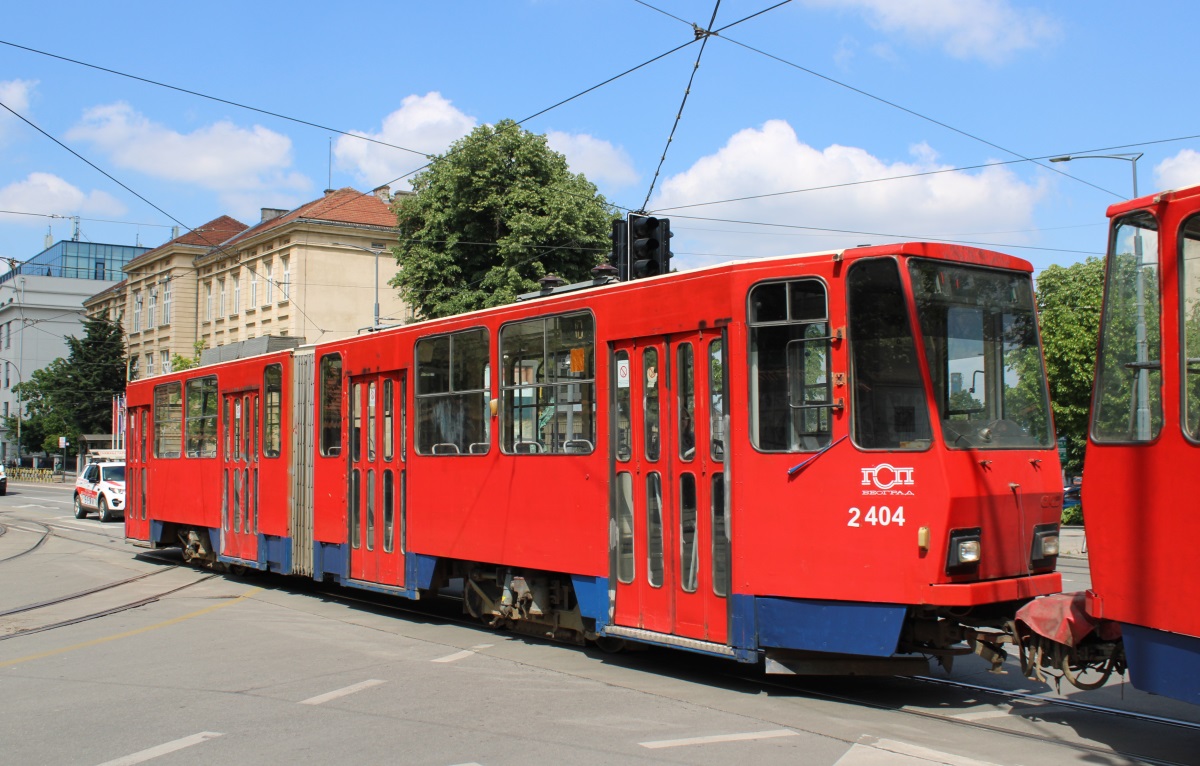 Белград, Tatra KT4M-YUB № 2404