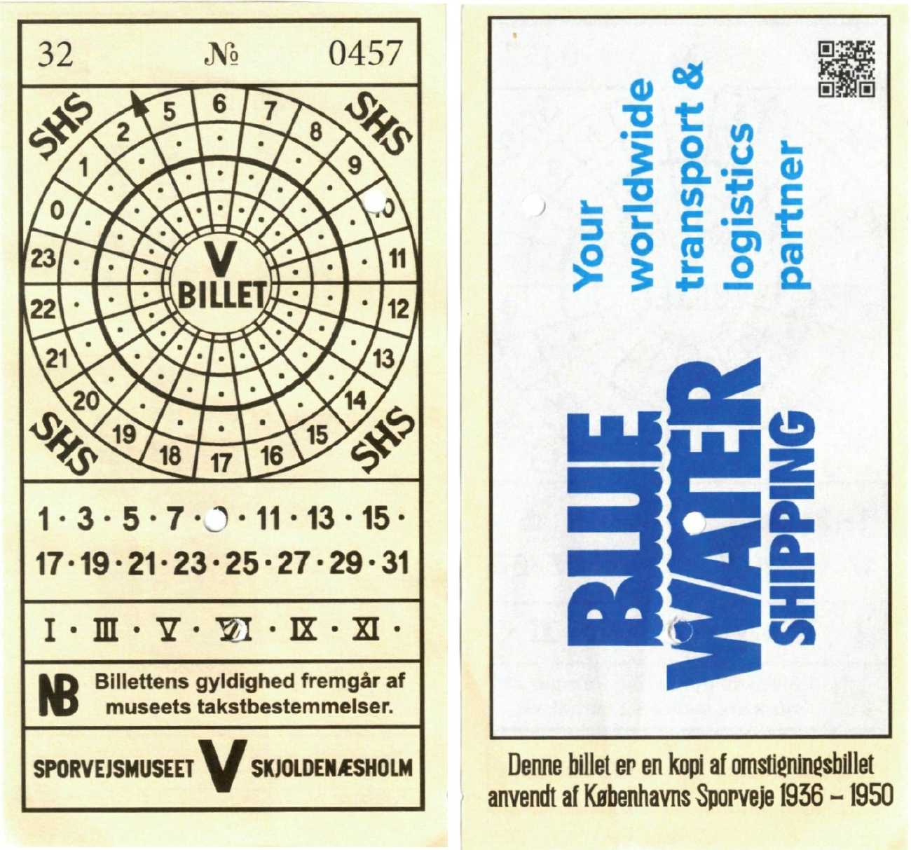 Скьолленесхольм — Проездные документы