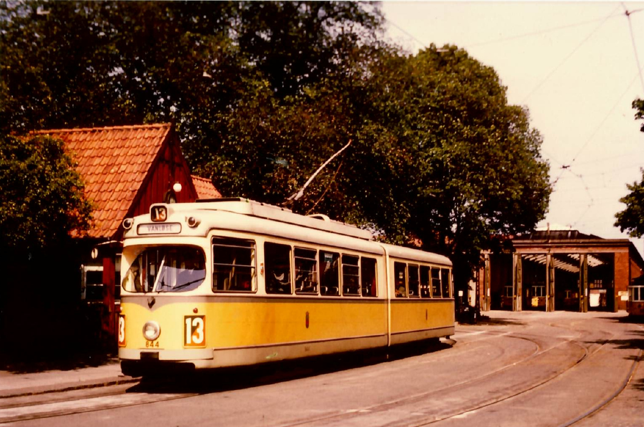 Copenhagen, Duewag GT6 № 844