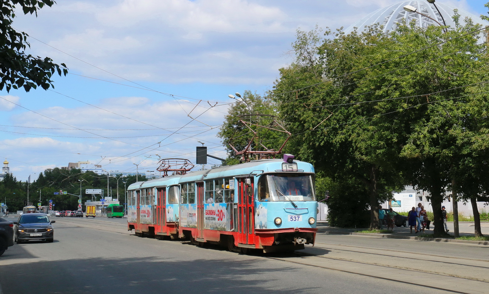 Екатеринбург, Tatra T3SU № 537