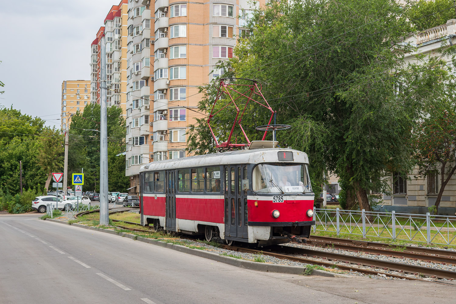Volgograd, Tatra T3SU N°. 5785 Volgograd, Tatra T3SU N°. 5785