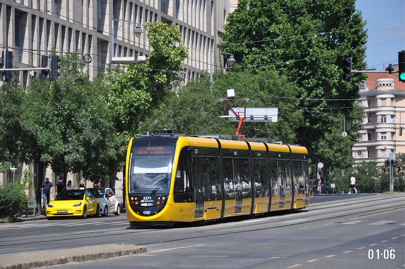 ბუდაპეშტი, CAF Urbos 3 № 2271