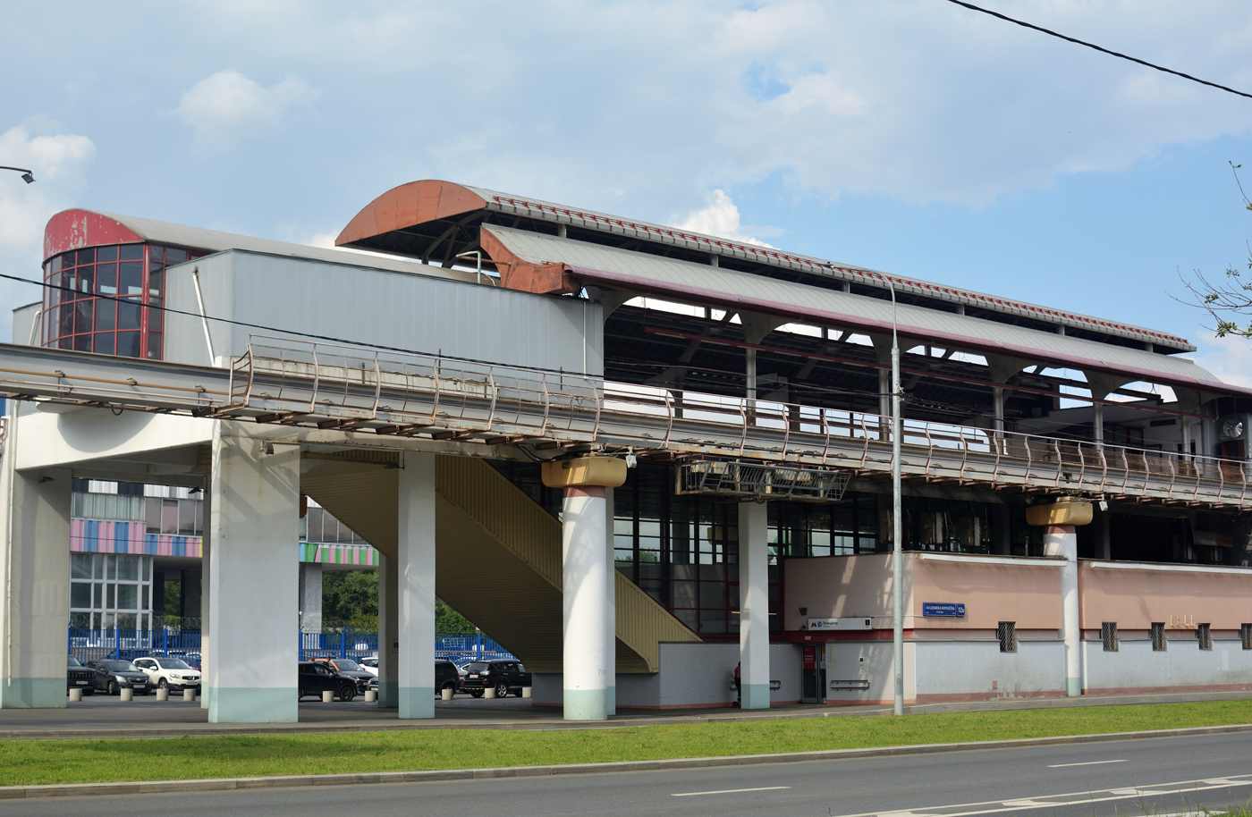 Москва — Демонтаж линии монорельса и перестройка её в парк на высоте; Москва — Монорельс