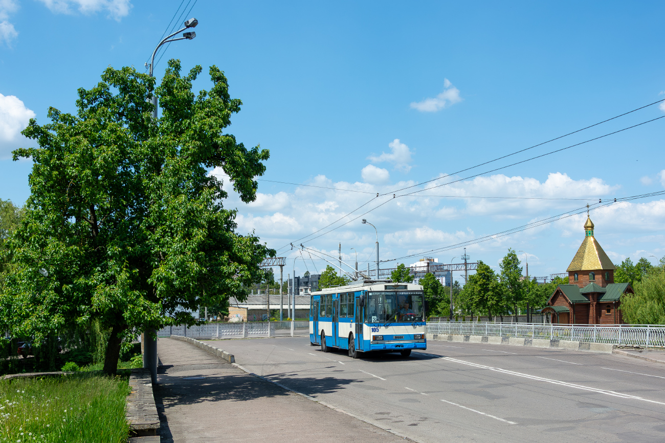 Ровно, Škoda 14Tr89/6 № 105