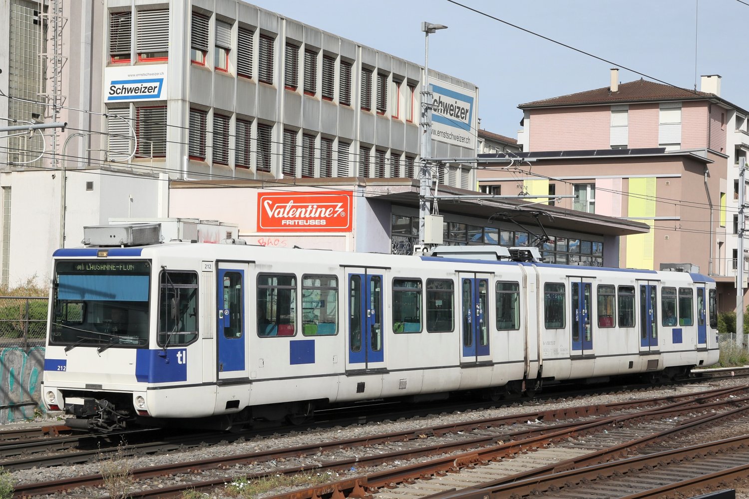Lausanne, ACMV/ABB/Duewag Be 4/6 (TL) № 212