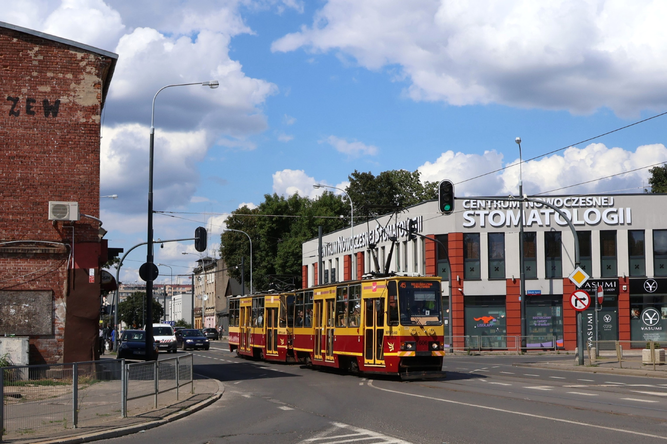 Лодзь, Konstal 805Na № 1606