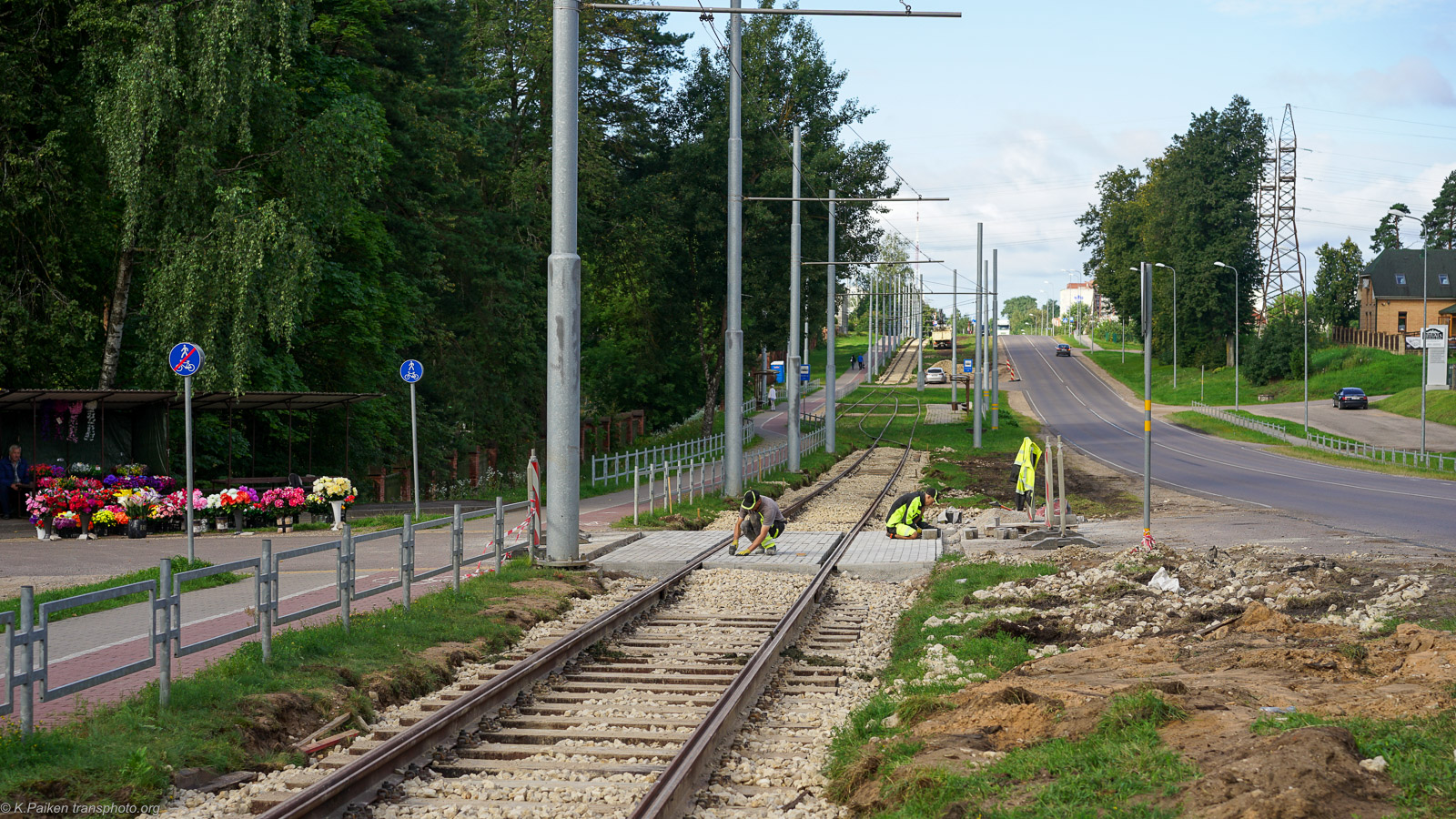 Даугавпилс — Трамвайные линии и инфраструктура