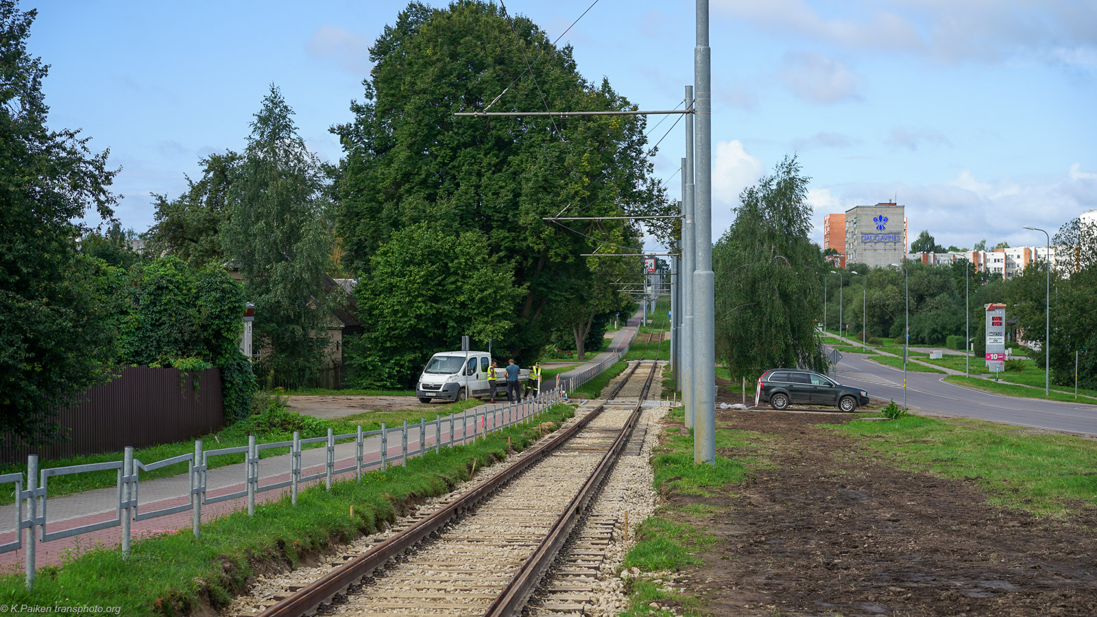 Dyneburg — Tramway Lines and Infrastructure