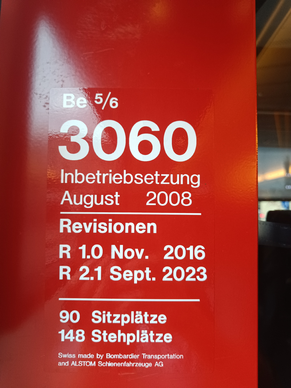 Цюрих, Bombardier Cobra № 3060