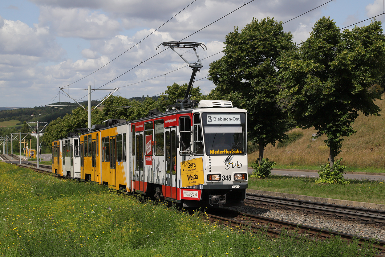 Гера, Tatra KTNF8 № 348