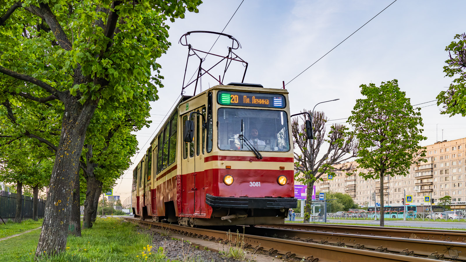 Санкт-Петербург, ЛВС-86К № 3081 Санкт-Петербург, ЛВС-86К № 3081