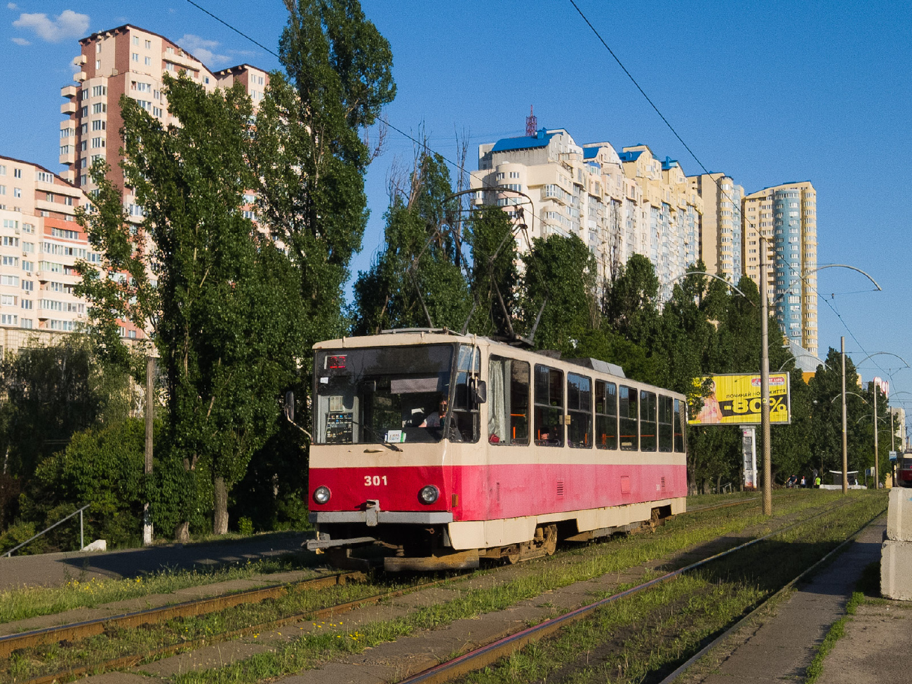 Киев, Tatra T6B5SU № 301