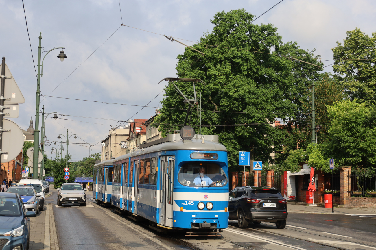 Краков, SGP Type E1 № HW145