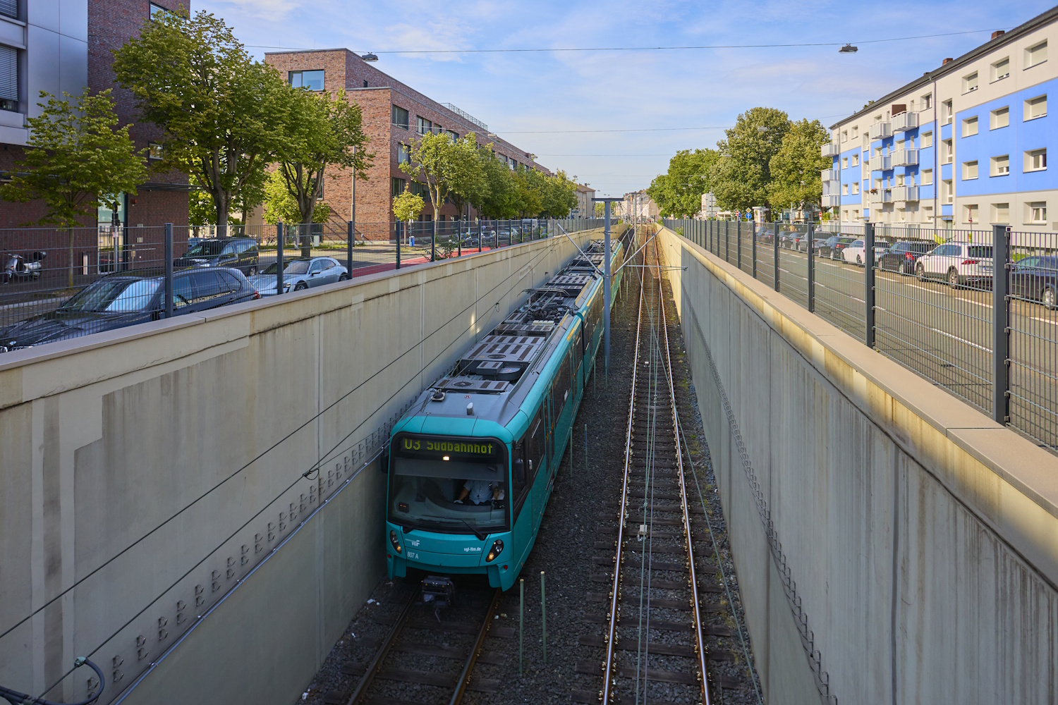 Frankfurt am Main, Bombardier Flexity Swift U5-50 Br. 807