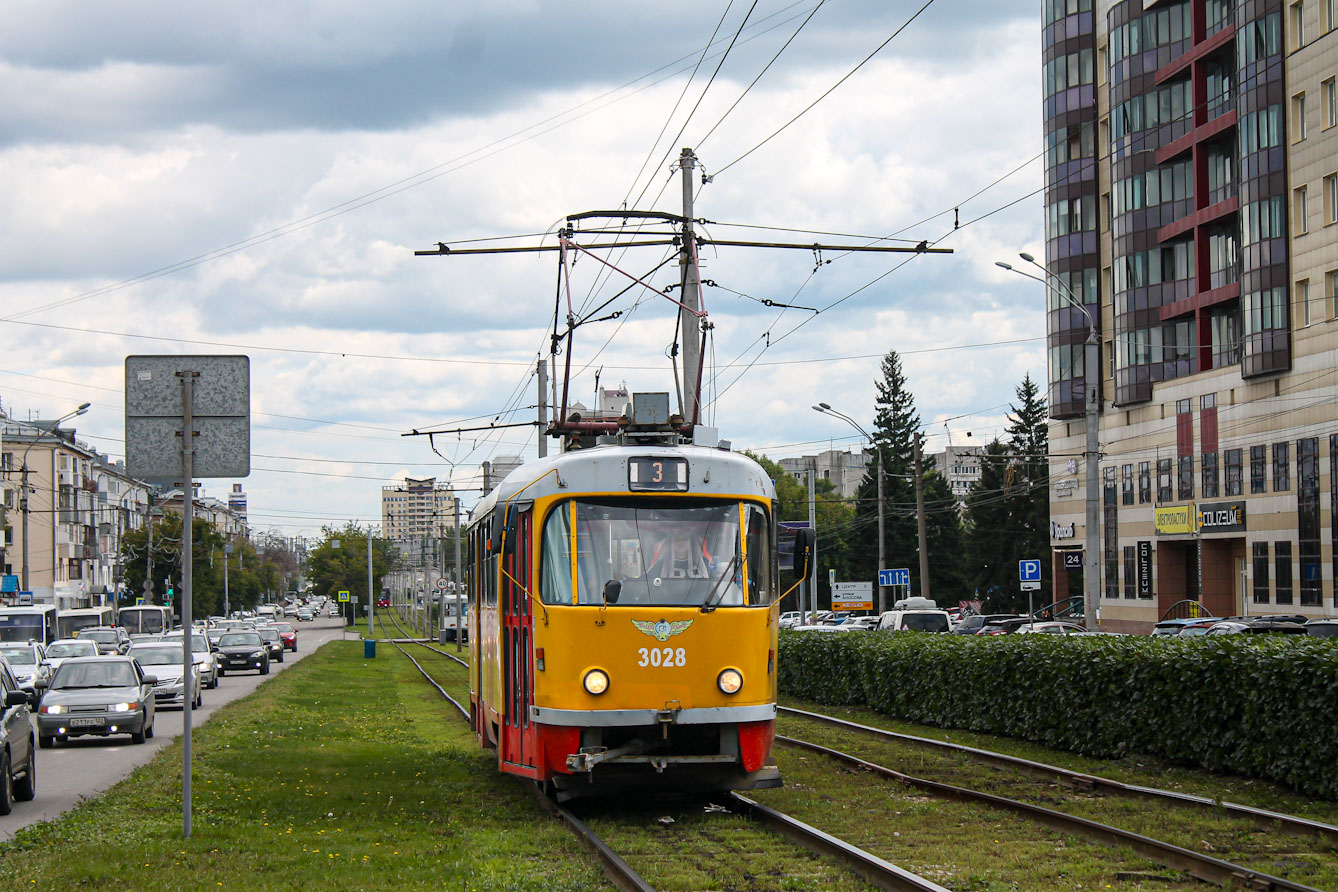 Барнаул, Tatra T3SU КВР Барнаул № 3028