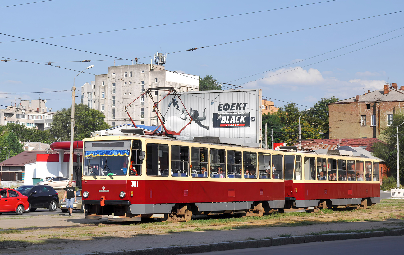 Днепр, Татра-Юг Т6Б5 № 3011 Днепр, Татра-Юг Т6Б5 № 3011