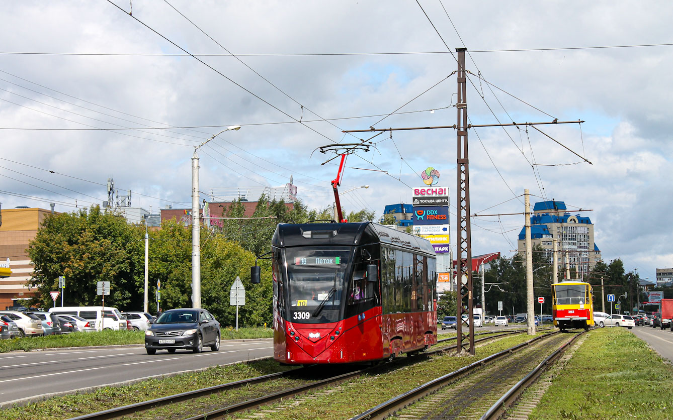 Барнаул, БКМ 802Е (Т811) № 3309