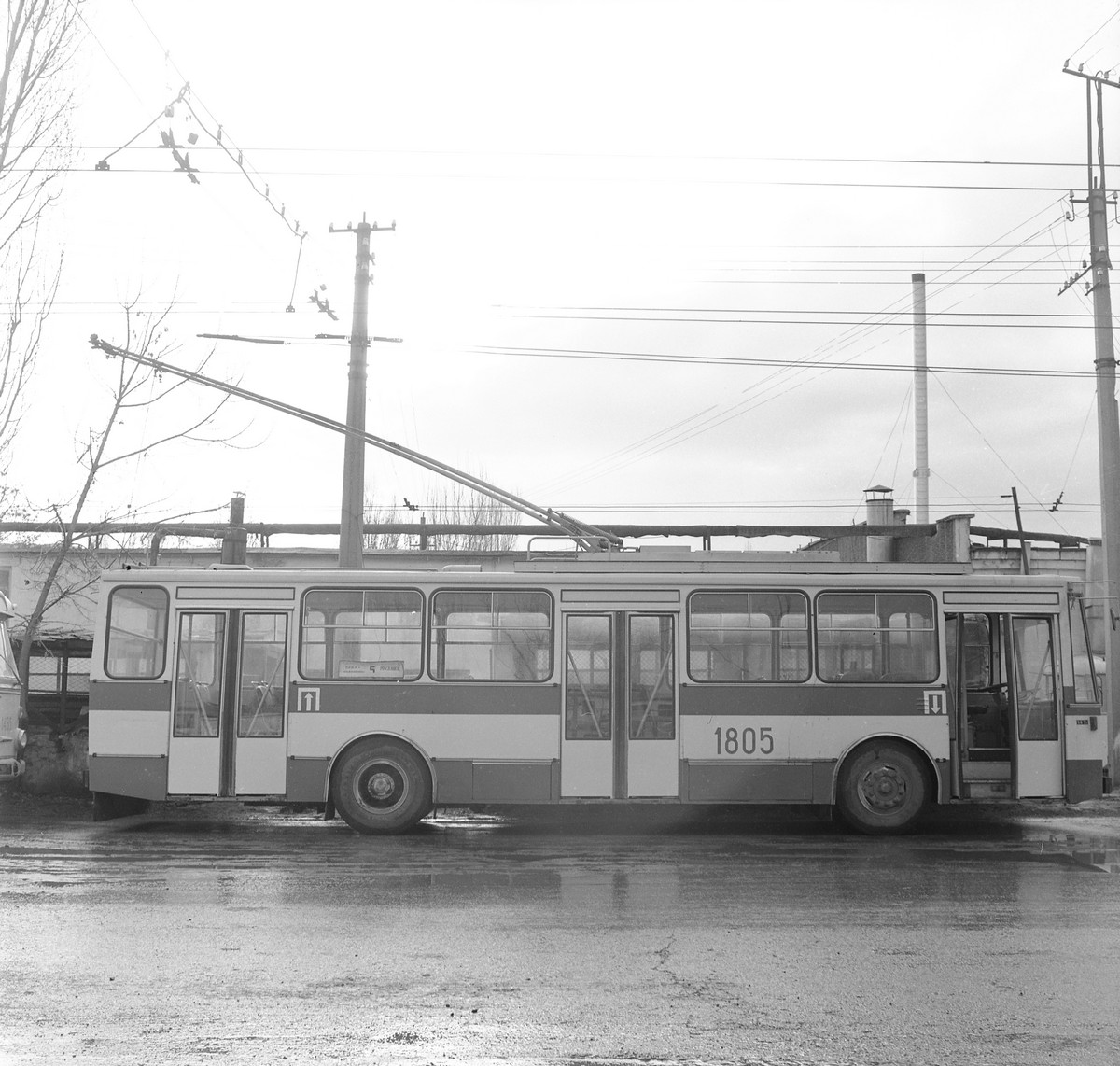 Крымский троллейбус, Škoda 14Tr01 № 1805; Крымский троллейбус — Исторические фотографии (1959 — 2000)