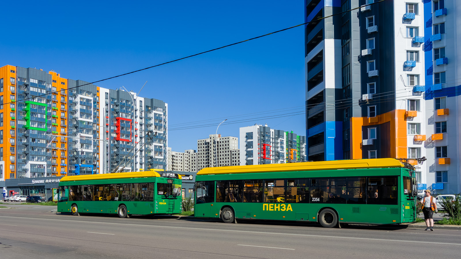 Пенза, УТТЗ-6241.01 «Горожанин» № 2329; Пенза, УТТЗ-6241.01 «Горожанин» № 2354