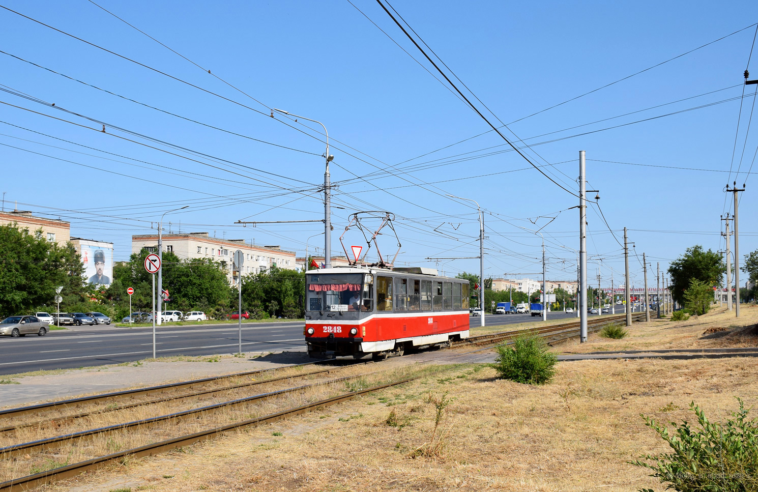 Volgograd, Tatra T6B5SU № 2848 Volgograd, Tatra T6B5SU № 2848