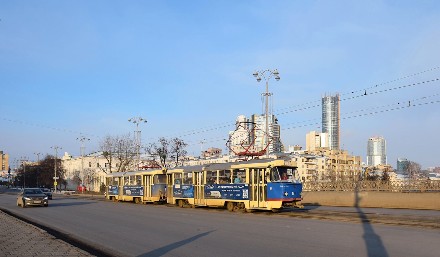 Екатеринбург, Tatra T3SU № 181