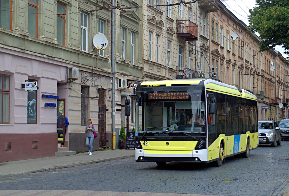 Львов, Electron T19102 № 142