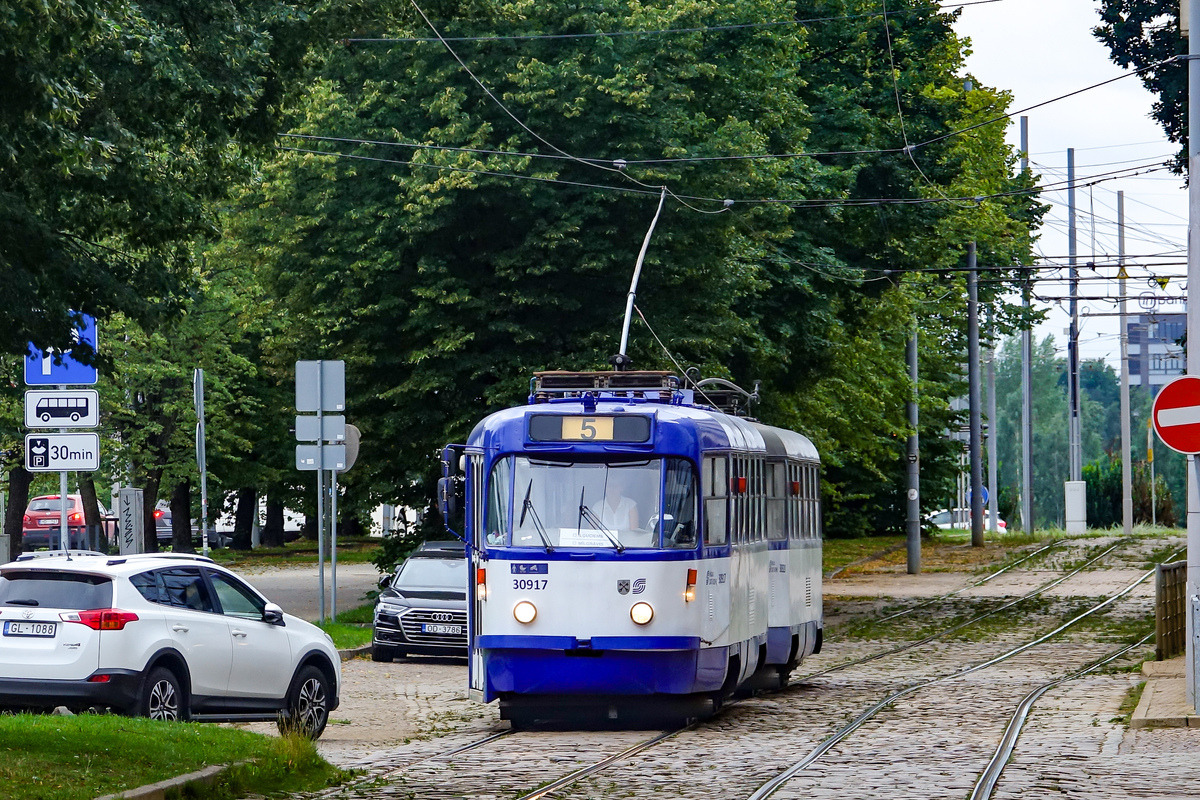 Рига, Tatra T3A № 30917